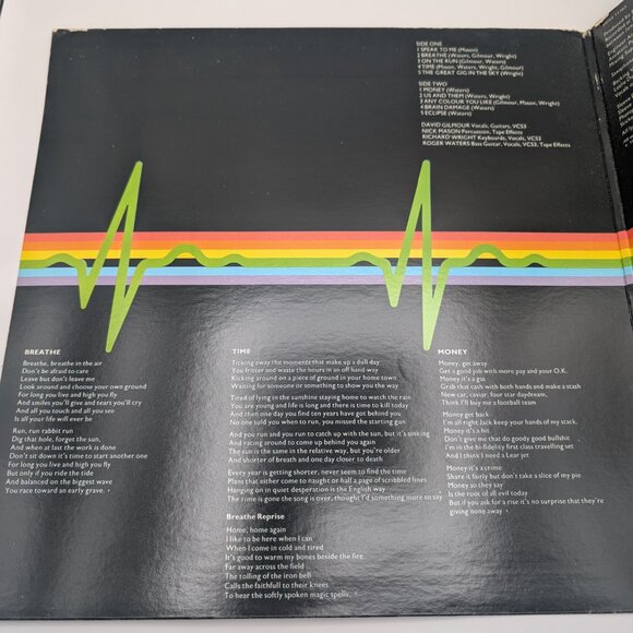 PINK FLOYD Dark Side Of The Moon 1973 Vinyl Harvest SMAS-11163 - Picture 3 of 14